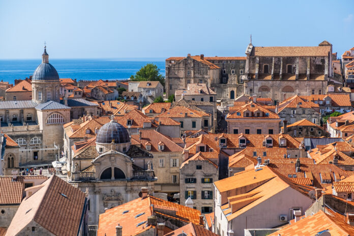 Exploring Dubrovnik: A View of the Old Town from the Historic City Walls Exploring Dubrovnik: A View of the Old Town from the Historic City Walls
