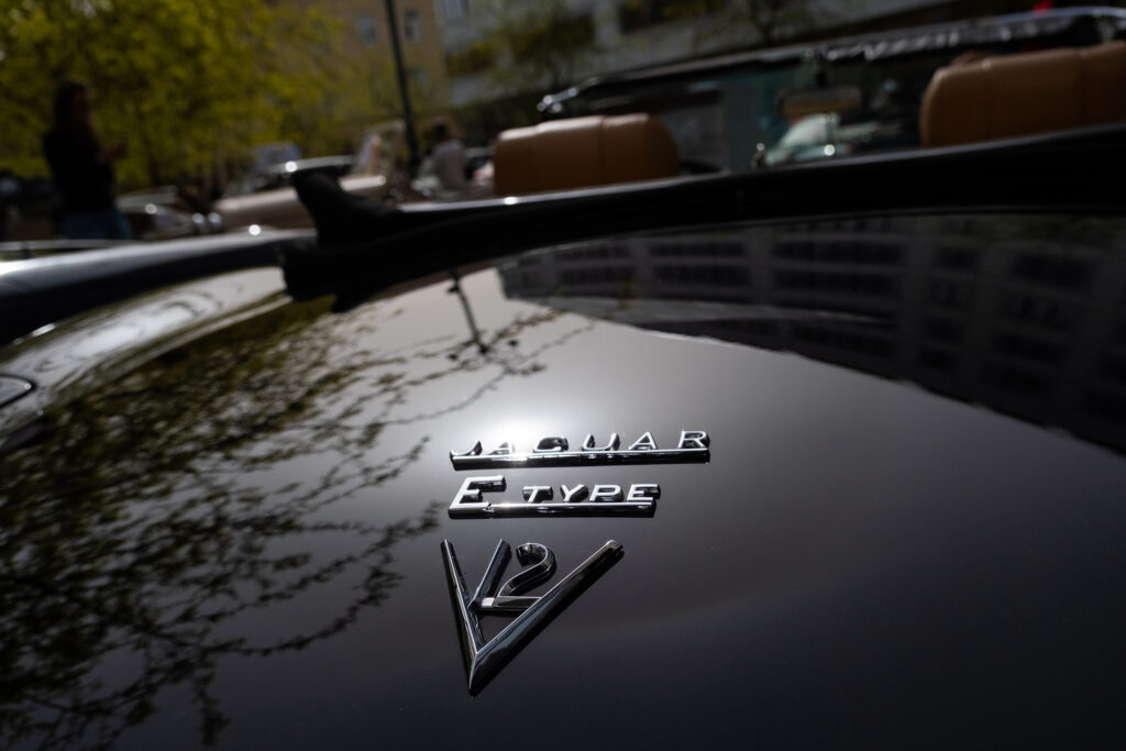 Jaguar E-Type in the heart of Zagreb, Zagreb, photograph 2