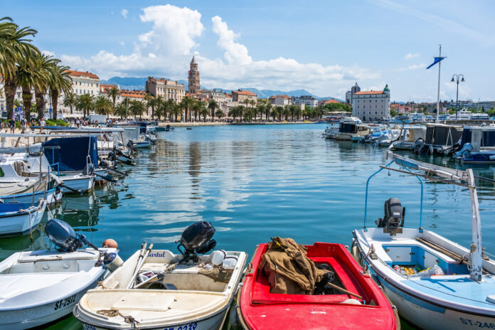 Split, Croatia: Capturing the Essence of the Adriatic on the Riva Promenade Split, Croatia: Capturing the Essence of the Adriatic on the Riva Promenade