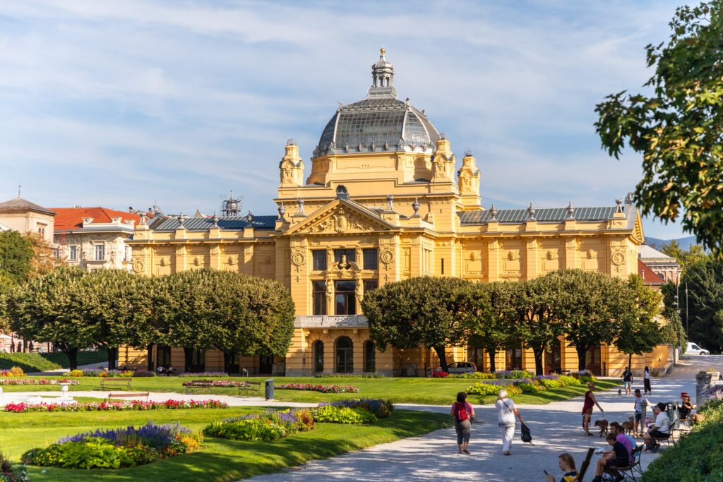 The Art pavilion in Zagreb, Zagreb