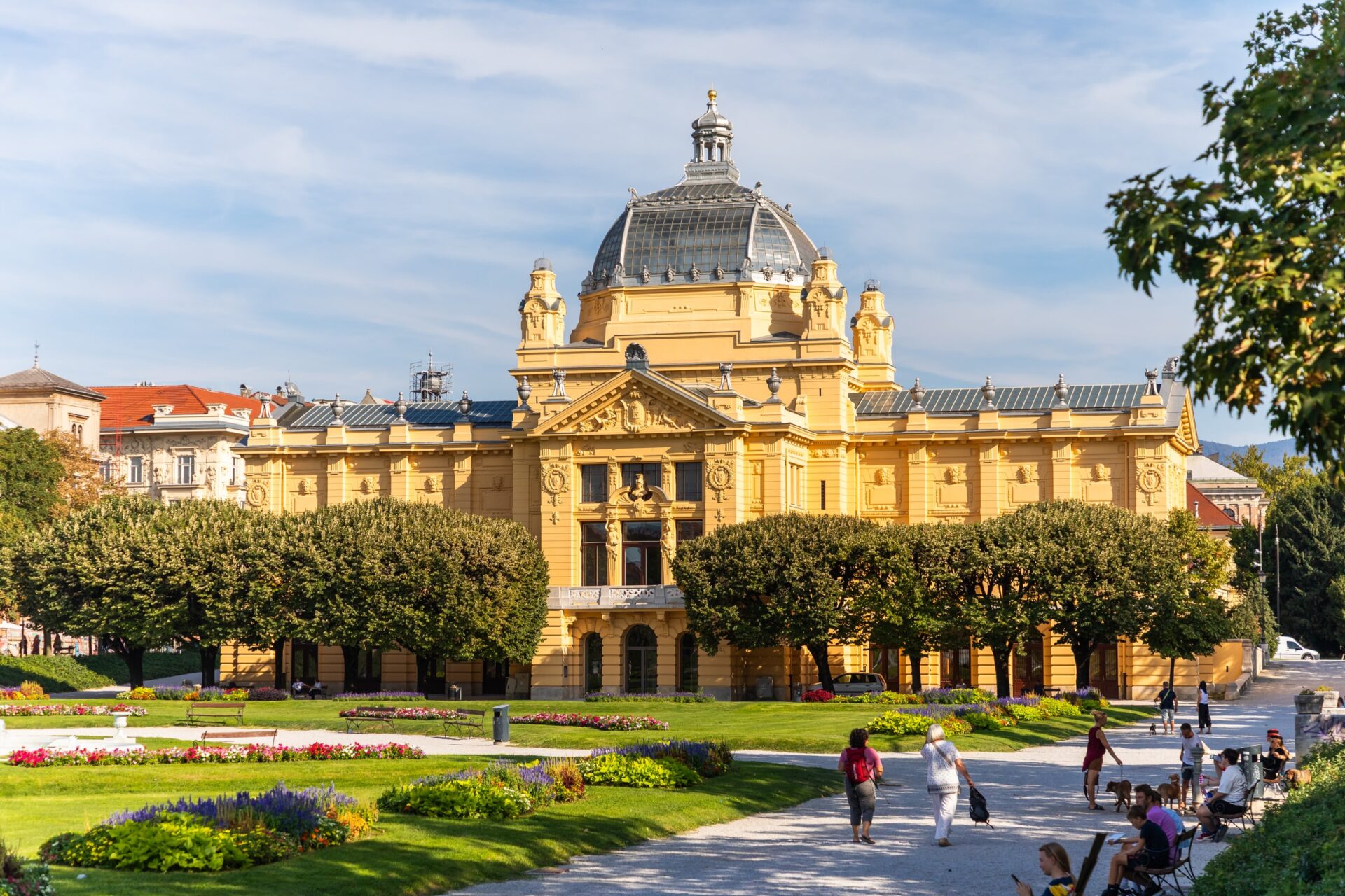 The Art pavilion in Zagreb, Zagreb