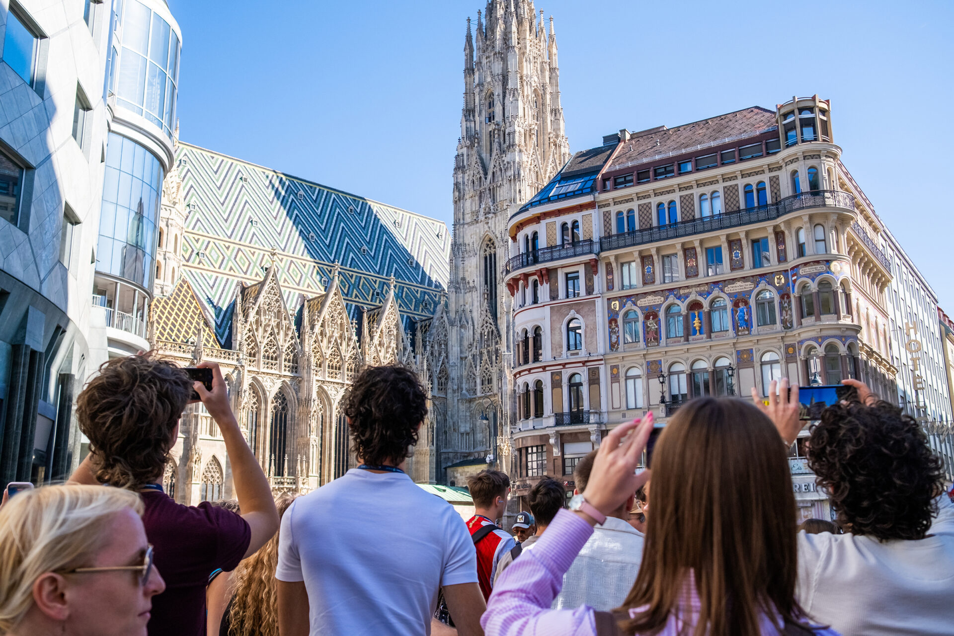 Photographing Vienna during a two-day visit, Vienna, Austria